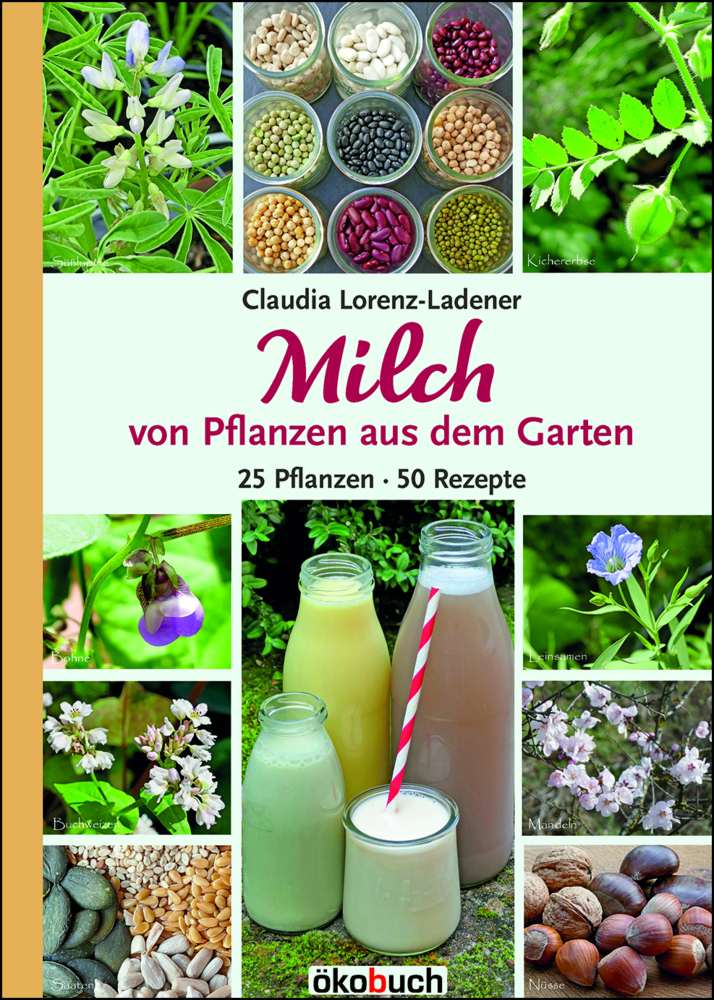 Milch von Pflanzen aus dem Garten main product photo