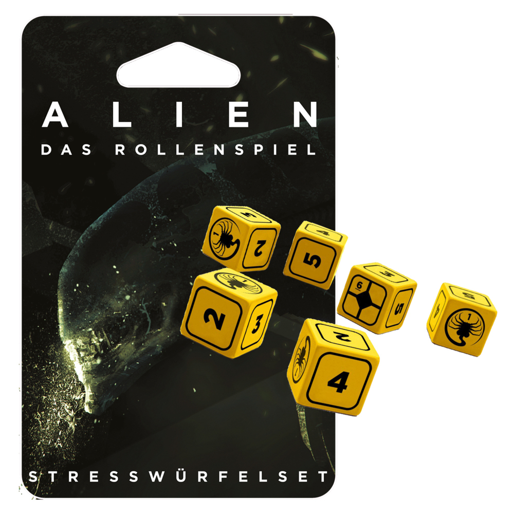 ALIEN: Das Rollenspiel - Stresswürfelset main product photo