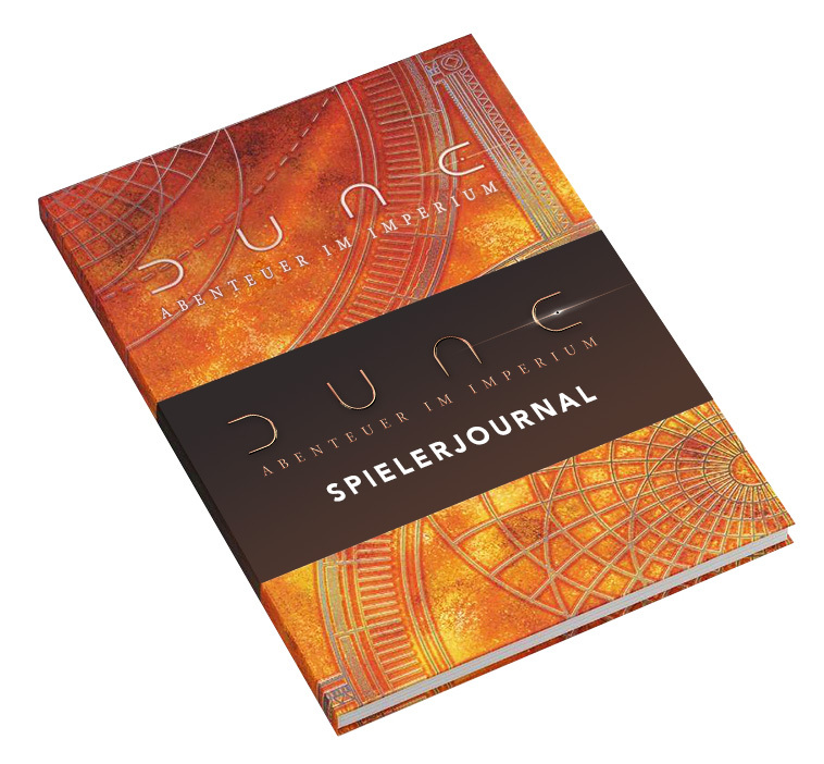 Dune: Abenteuer im Imperium - Spielerjournal main product photo