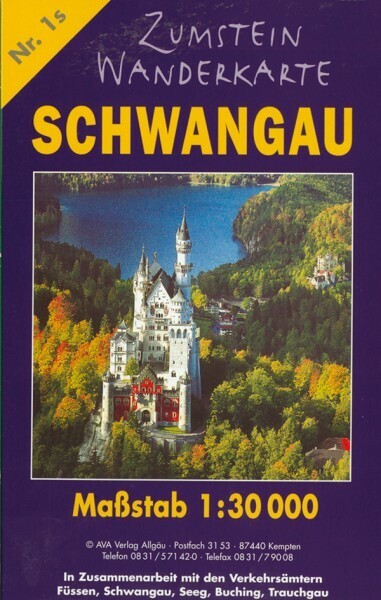 Zumstein Wanderkarte Schwangau main product photo