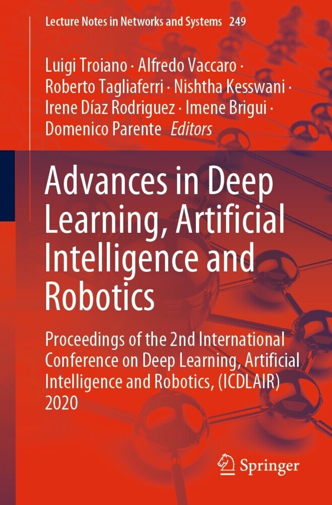 Advances in Deep Learning, Artificial Intelligence and Robotics main product photo
