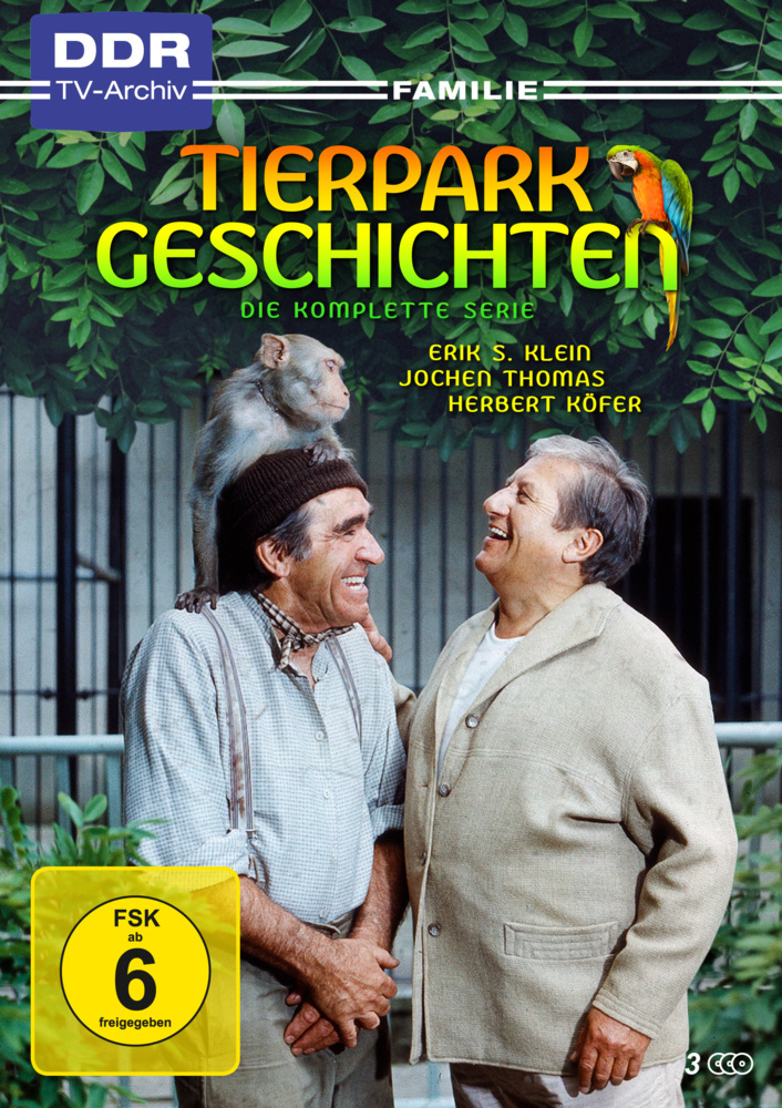 Tierparkgeschichten - Die komplette Serie, 3 DVD main product photo