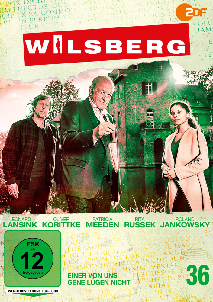 Wilsberg - Einer von uns / Gene lügen nicht. Tl.36, 1 DVD main product photo