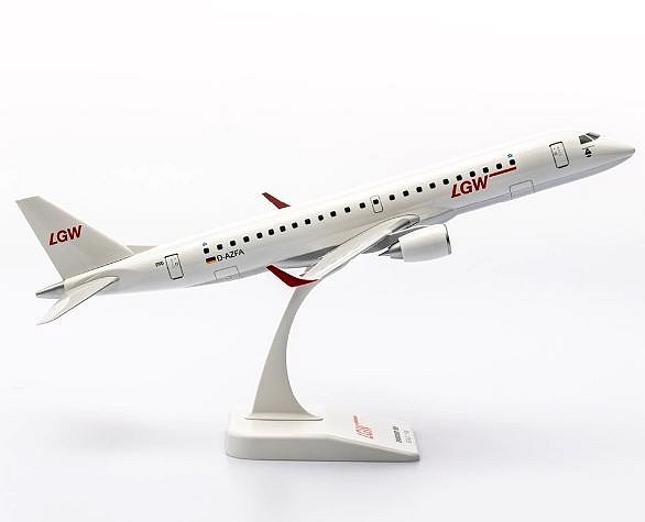 GERMAN AIRWAYS Aircraft Model Embraer LGW German Airways 1:100 main product photo