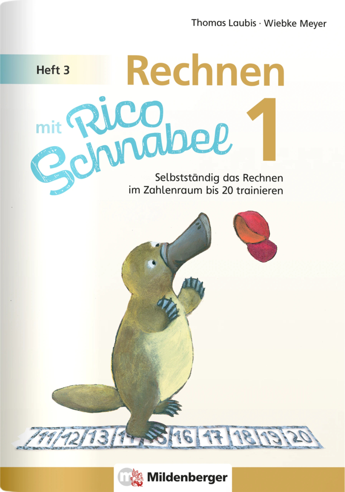 Rechnen mit Rico Schnabel 1, Heft 3 - Rechnen im Zahlenraum bis 20 main product photo