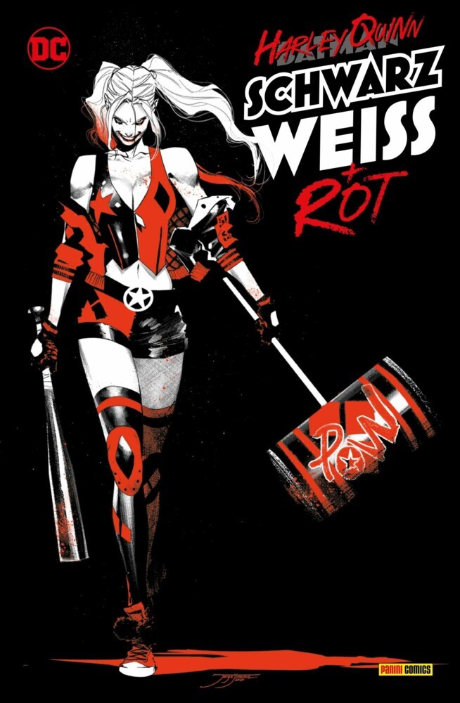 Harley Quinn: Schwarz, Weiß und Rot main product photo