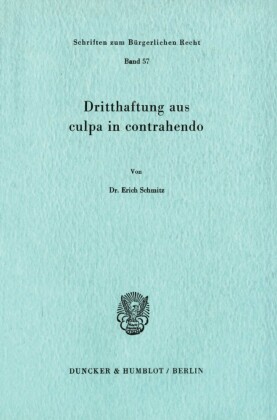 Dritthaftung aus culpa in contrahendo.