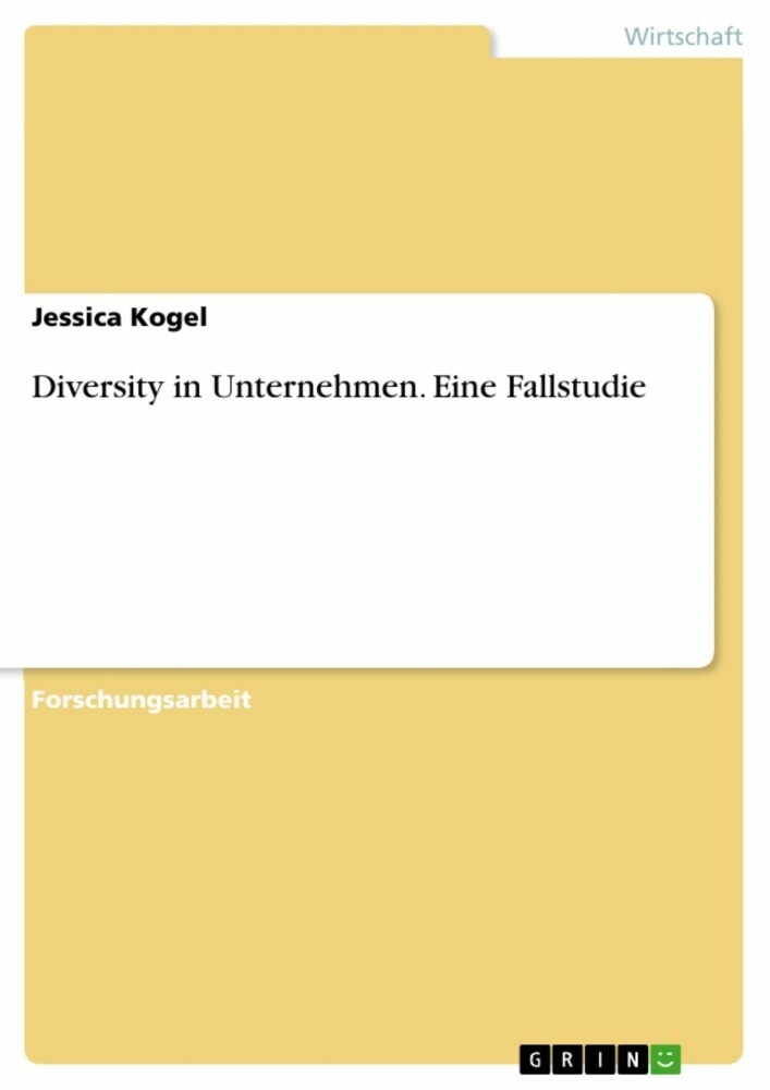 Diversity in Unternehmen. Eine Fallstudie main product photo