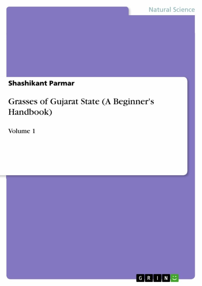 Grasses of Gujarat State (A Beginner's Handbook) main product photo
