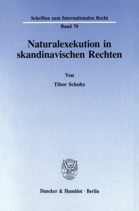 Naturalexekution in skandinavischen Rechten.
