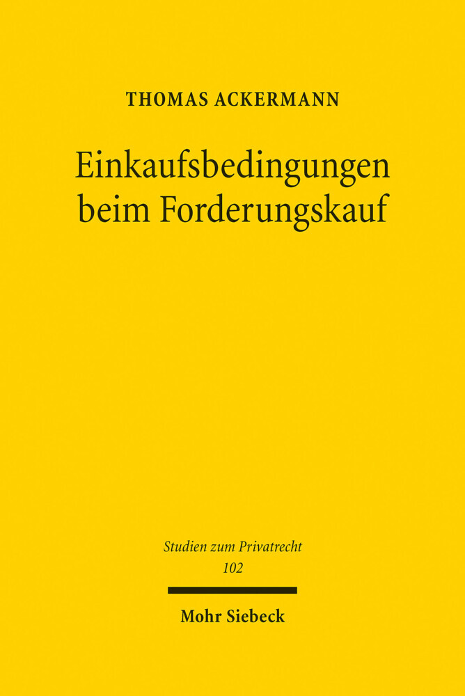 Einkaufsbedingungen beim Forderungskauf main product photo