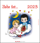 liebe ist... 2023 - Postkarten-Kalender - Kalender-mit-Postkarten - zum-raustrennen - 16x17