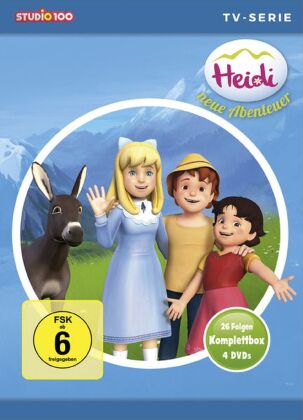 Heidi (CGI). Staffel.2, 4 DVD (Komplettbox)