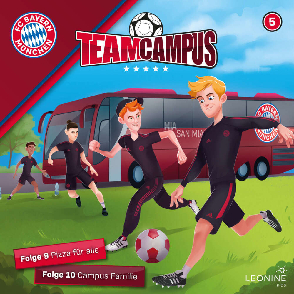 FC Bayern Team Campus (Fußball). Tl.5, 1 Audio-CD main product photo