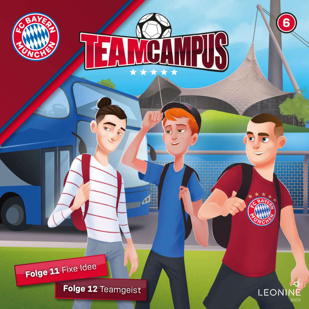 FC Bayern Team Campus (Fußball). Tl.6, 1 Audio-CD main product photo