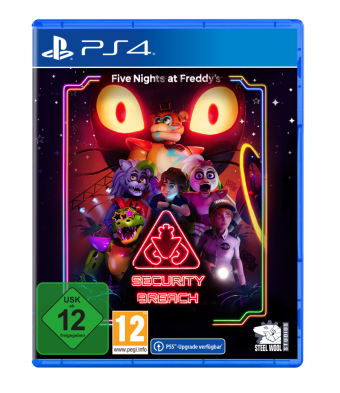 Five Nights at Freddy's: Security Breach, 1 PS4-Blu-Ray-Disc