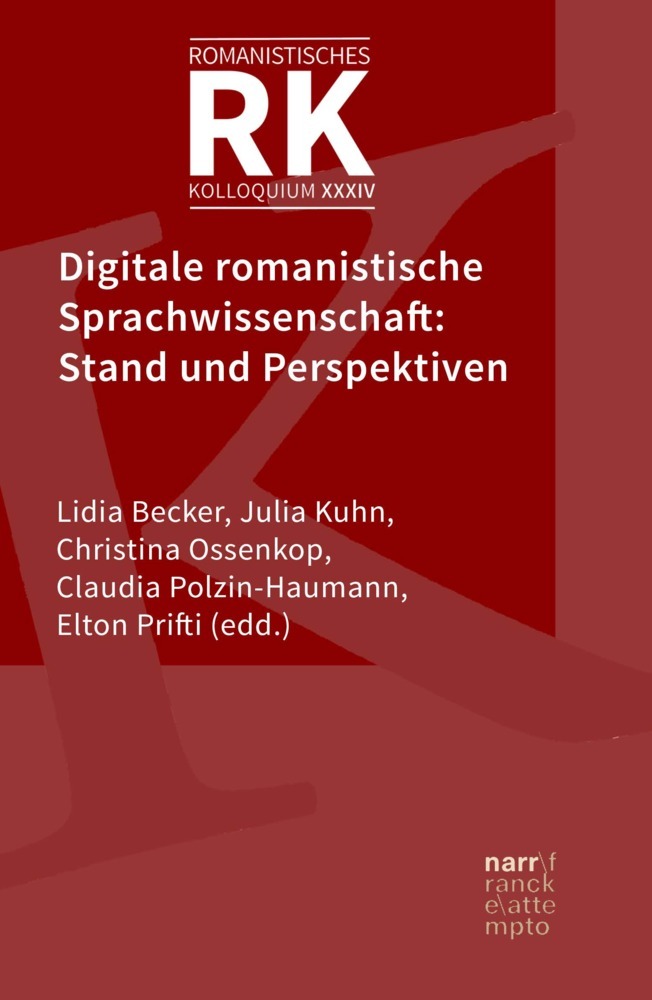 Digitale romanistische Sprachwissenschaft: Stand und Perspektiven main product photo