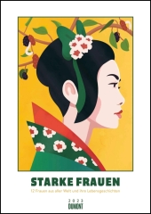 Starke Frauen 2023 - Wandkalender - mit 12 Porträts und Biografien - Hochformat A3 29,7 x 42 cm