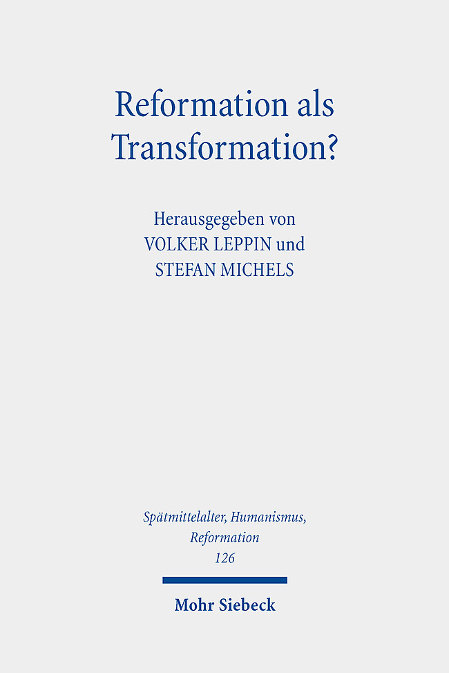 Reformation als Transformation? main product photo