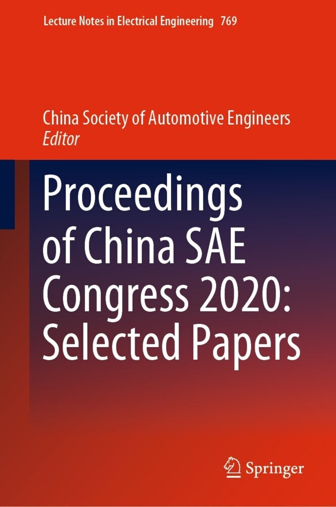 Proceedings of China SAE Congress 2020: Selected Papers main product photo