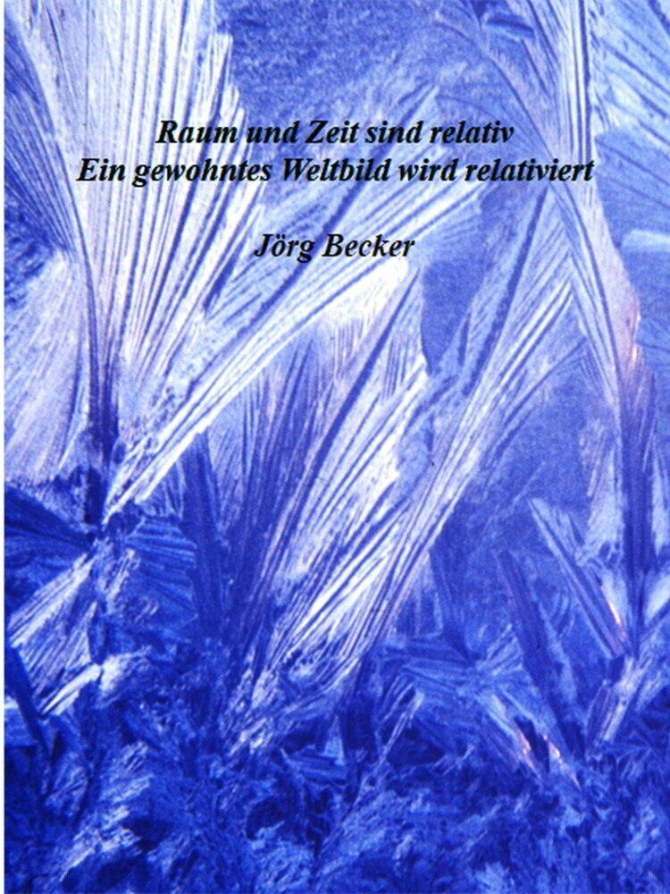 Raum und Zeit sind relativ main product photo
