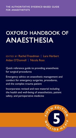 Oxford Handbook of Anaesthesia main product photo