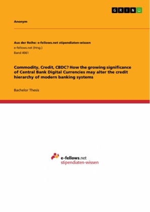 Commodity, Credit, CBDC? How the growing significance of Central Bank Digital Currencies may alter the credit hierarchy of modern banking systems