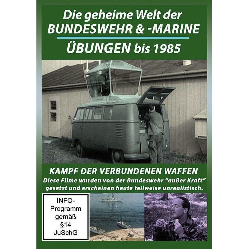 Die geheime Welt der Bundeswehr & -marineübungen bis 1985, 1 DVD main product photo