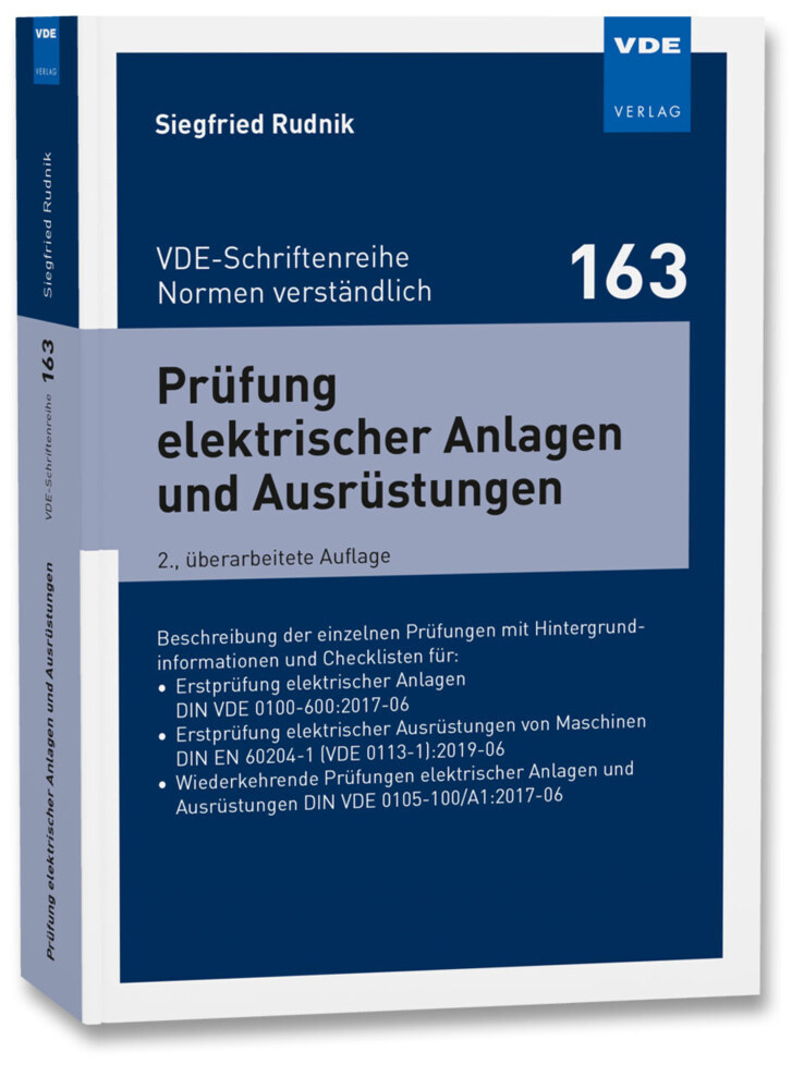 Prüfung elektrischer Anlagen und Ausrüstungen main product photo