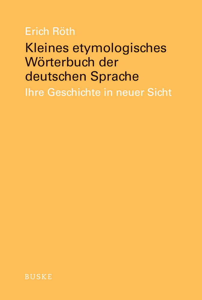 Kleines etymologisches Wörterbuch der deutschen Sprache main product photo