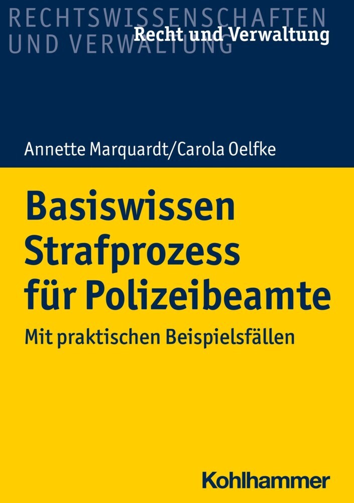 Basiswissen Strafprozess für Polizeibeamte main product photo