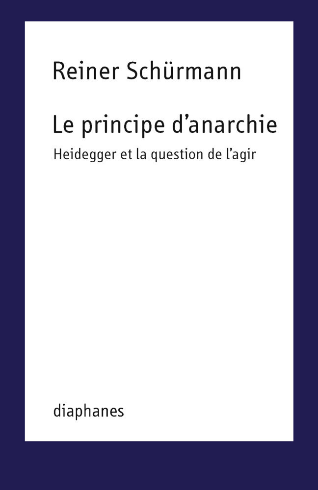 Le principe d'anarchie main product photo