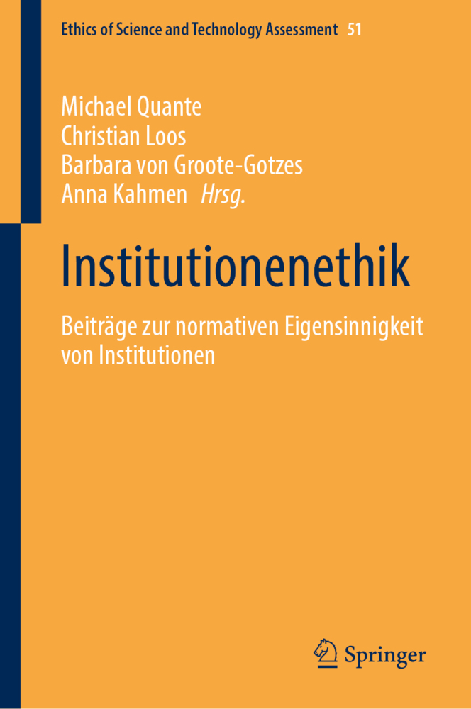 Institutionenethik main product photo