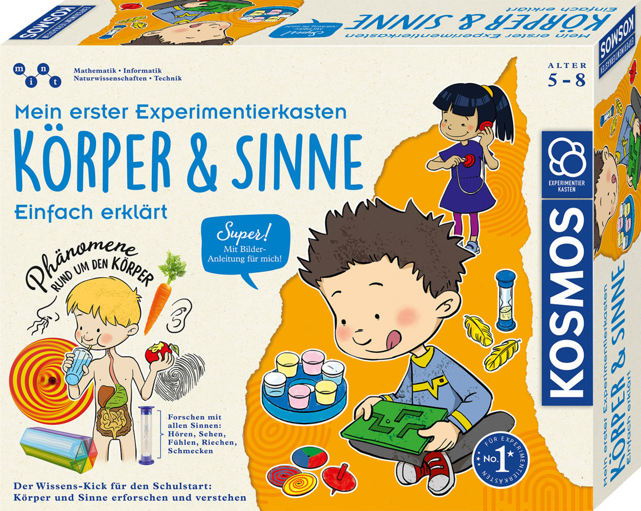 Mein erster Experimentierkasten - Körper & Sinne main product photo