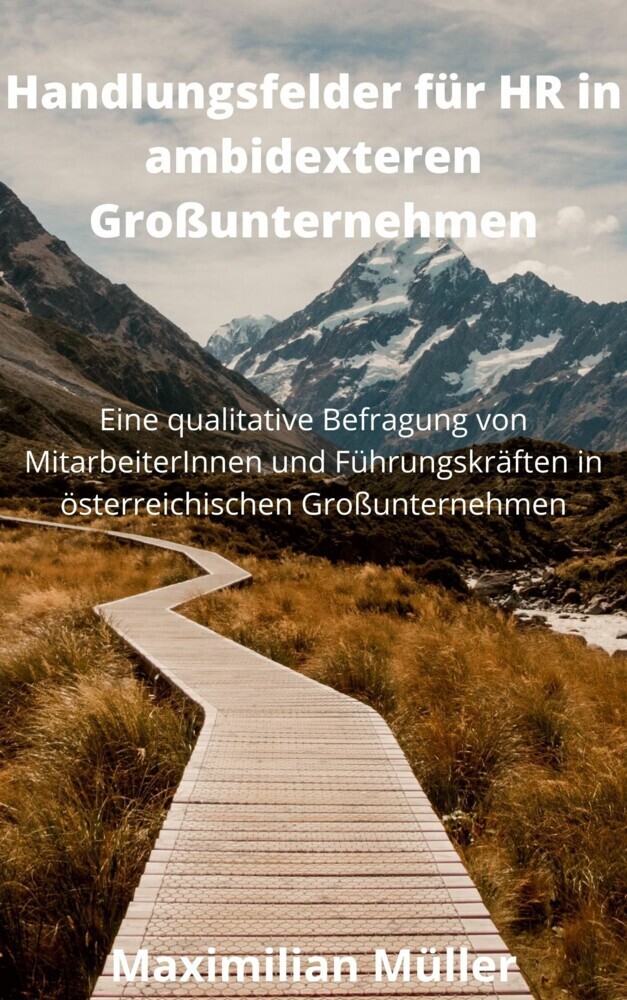Handlungsfelder für HR in ambidexteren Großunternehmen main product photo