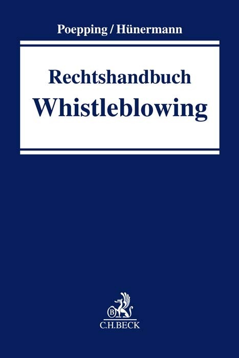 Rechtshandbuch Whistleblowing main product photo
