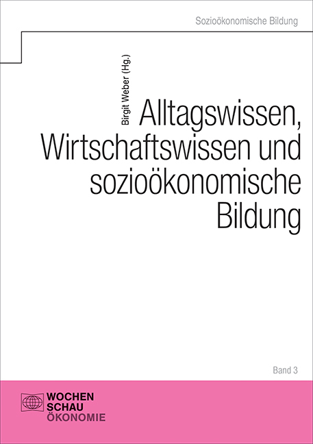 Alltagswissen, Wirtschaftswissen und sozioökonomische Bildung main product photo