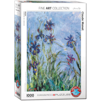 Schwertlilien von Claude Monet (Puzzle)
