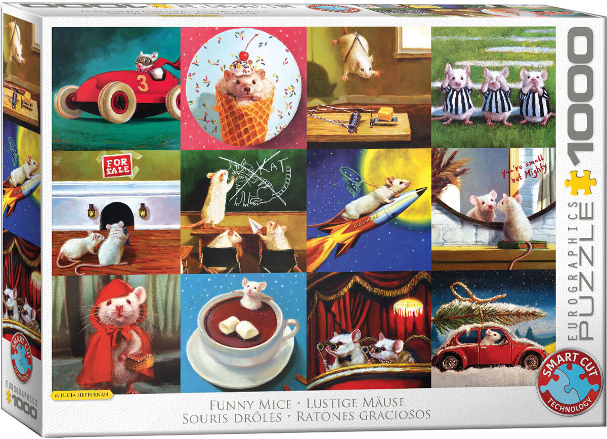Lustige Mäuse von Lucia Heffernan (Puzzle) main product photo