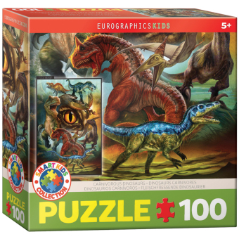 Fleischfressende Dinosaurier (Puzzle)