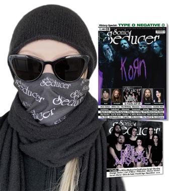 Sonic Seducer.02/2022 + Titelstory Korn + CD + Stillvole Mund-Nasen-Abdeckung