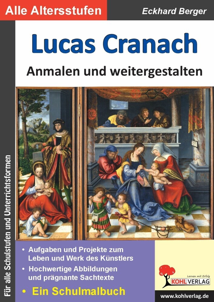 Lucas Cranach anmalen und weitergestalten main product photo