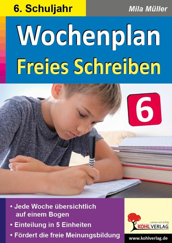 Wochenplan Freies Schreiben / Klasse 6 main product photo