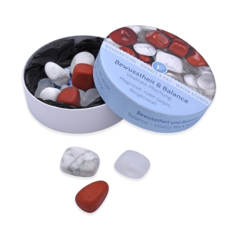 Wassersteine Vitalitäts-Mischung in Metall-Geschenkdose