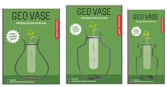 Geo Vase Propagation Station, 3 Vasen