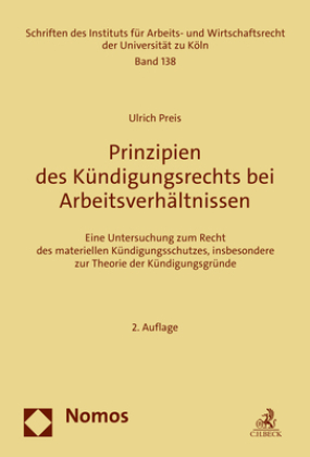 Prinzipien des Kündigungsrechts bei Arbeitsverhältnissen