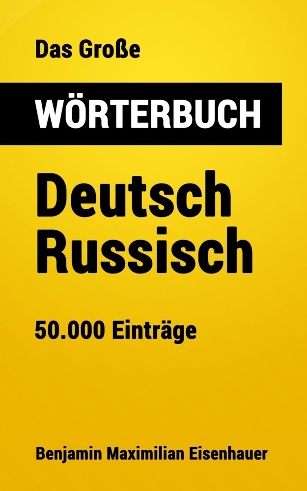 Das Große Wörterbuch Deutsch - Russisch main product photo