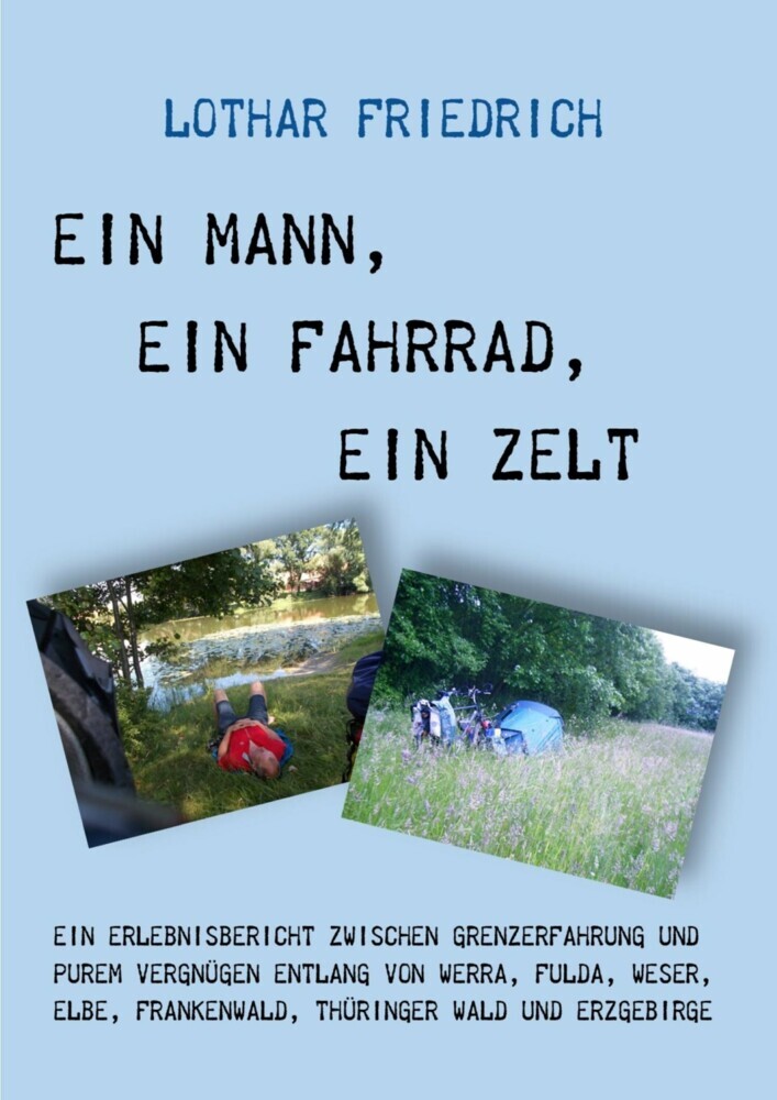 Ein Mann, ein Fahrrad, ein Zelt main product photo