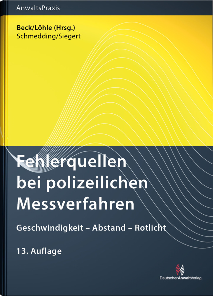 Fehlerquellen bei polizeilichen Messverfahren main product photo