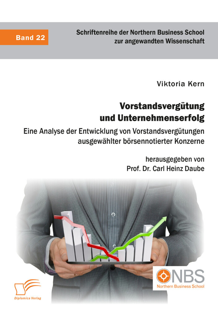 Vorstandsvergütung und Unternehmenserfolg. Eine Analyse der Entwicklung von Vorstandsvergütungen ausgewählter börsennotierter Konzerne main product photo